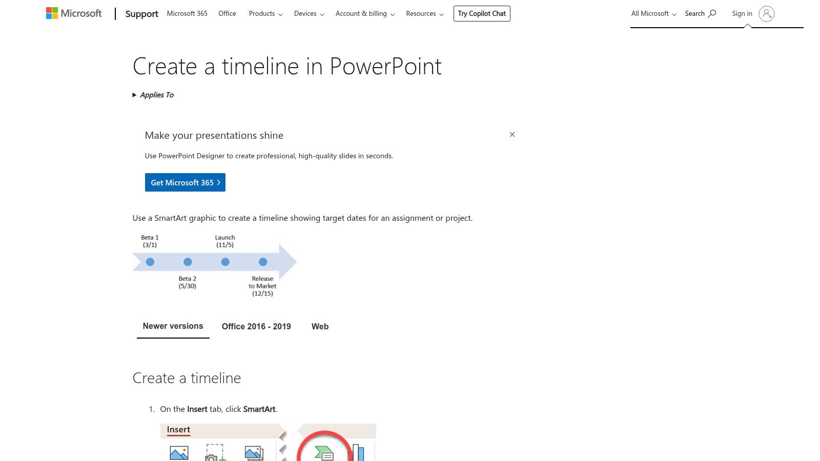 Microsoft PowerPoint (official how-to)