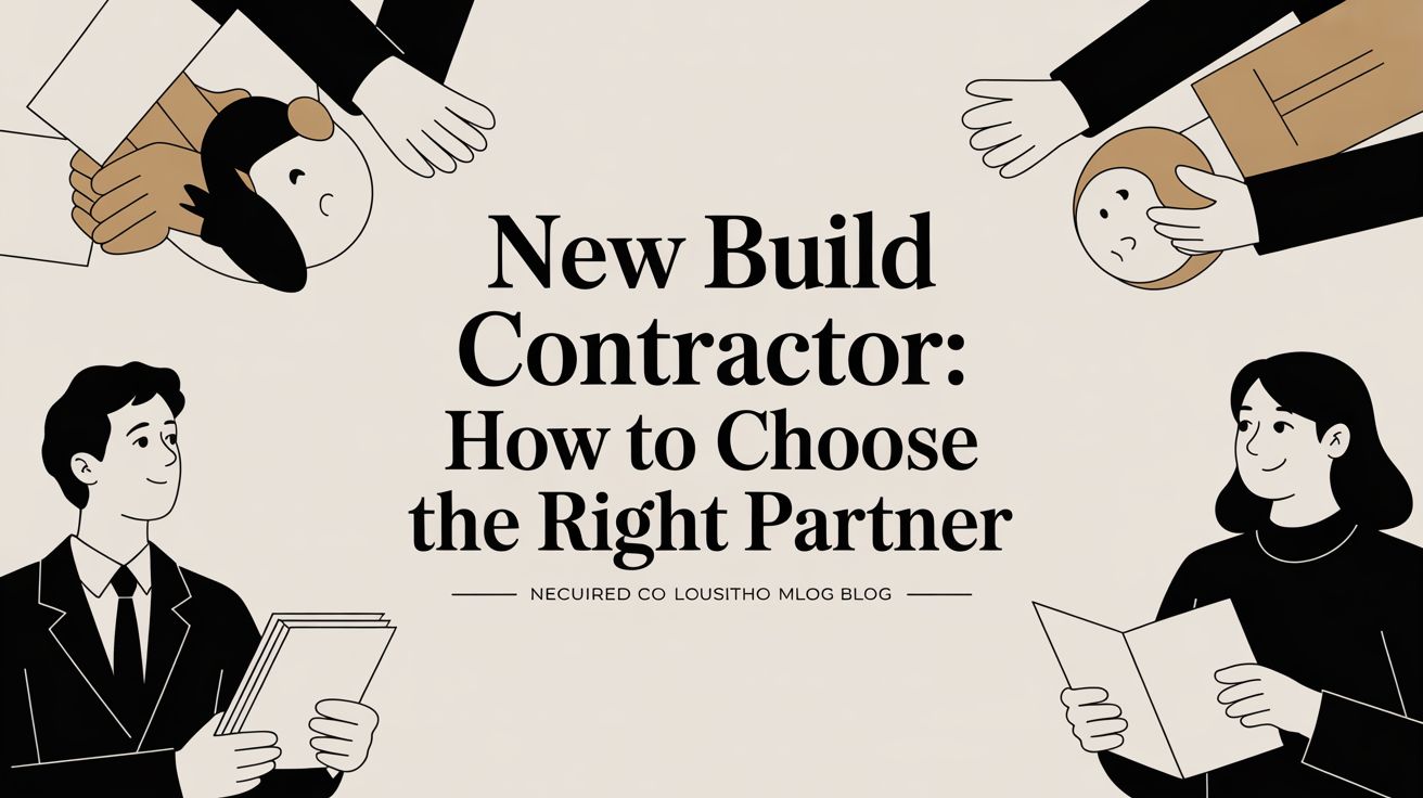 New Build Contractor: How to Choose the Right Partner in Highcliffe & Bournemouth