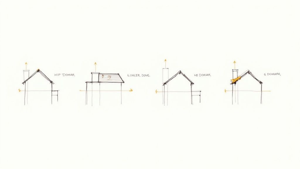 Dormer roof styles for loft conversions in Poole & Ringwood.