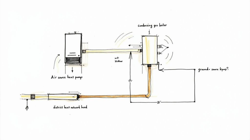 Highcliffe central heating control panel