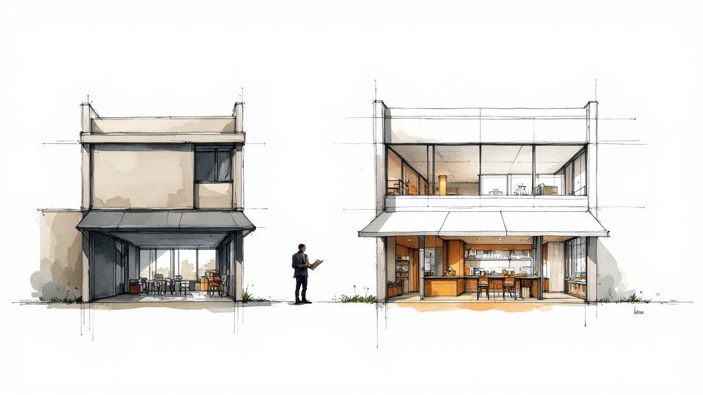 Architectural design for commercial building renovations in Bournemouth