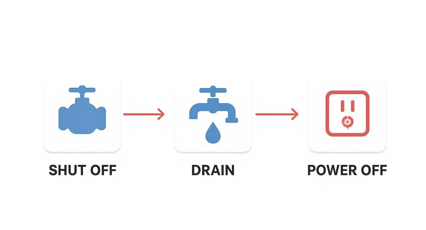 Emergency steps to fix a leaky pipe in Christchurch