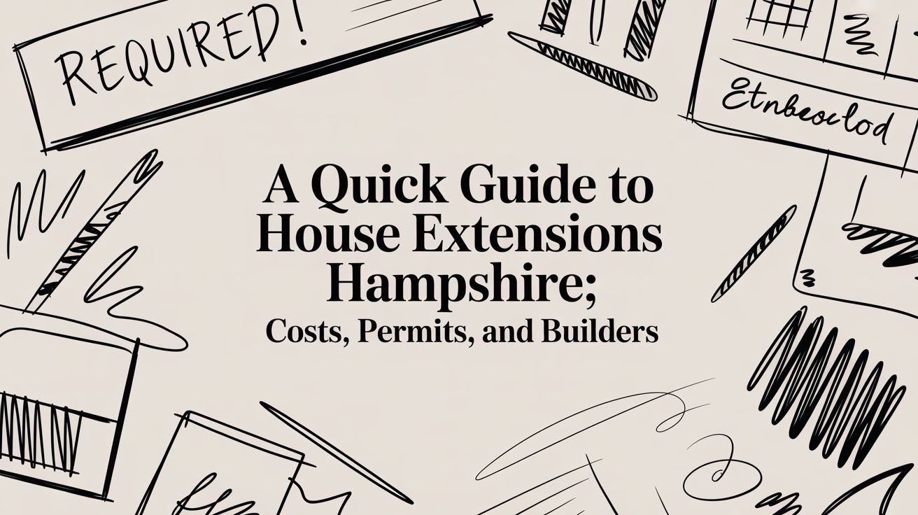 A Quick Guide to House Extensions Hampshire: Costs, Permits, and Builders