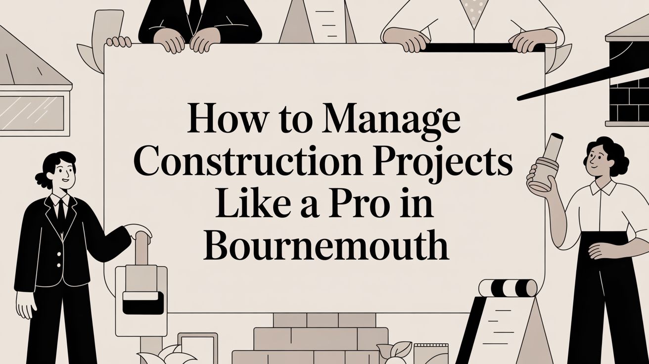 How to Manage Construction Projects Like a Pro in Bournemouth, Highcliffe and Southampton