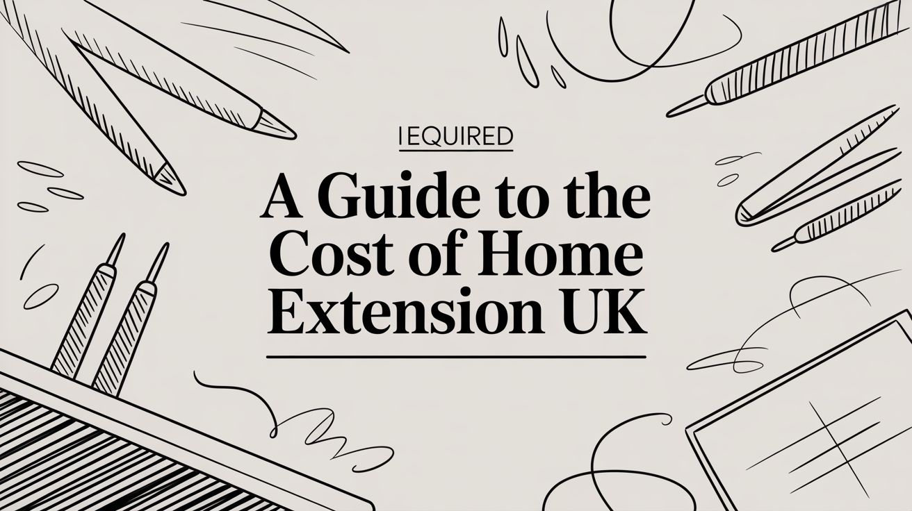 A Guide to the Cost of Home Extension UK