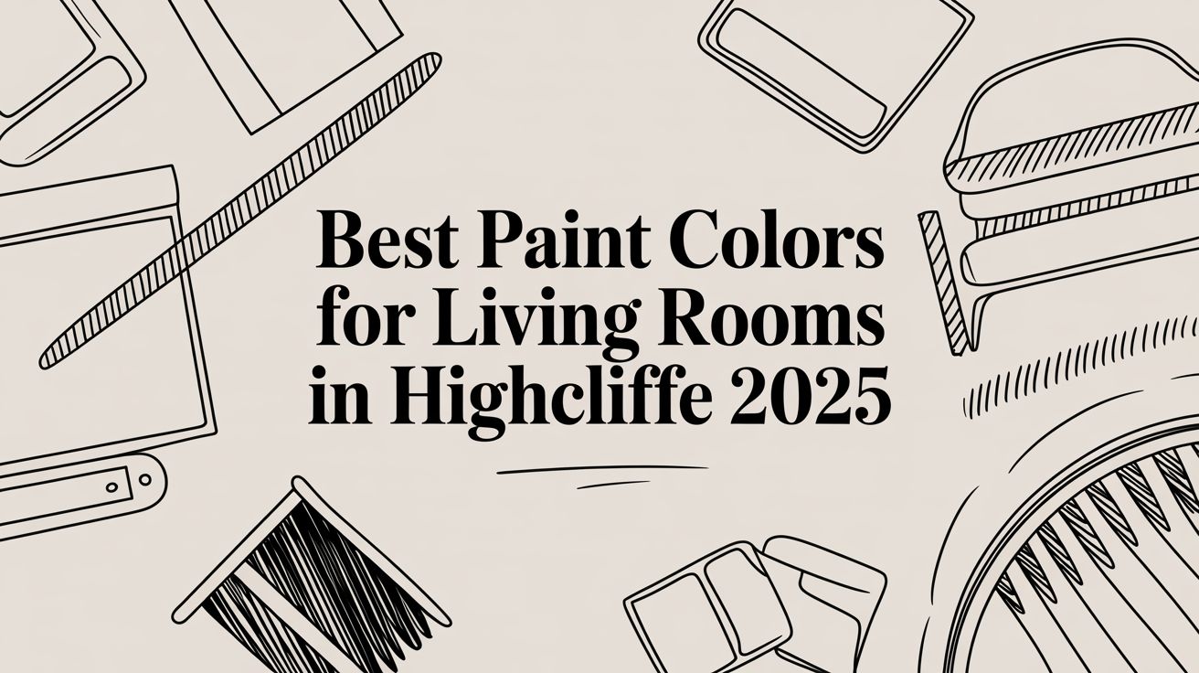 Best paint colors for living rooms in Highcliffe 2025