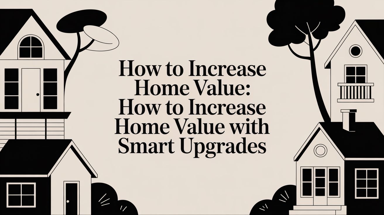 How to increase home value: how to increase home value with smart upgrades