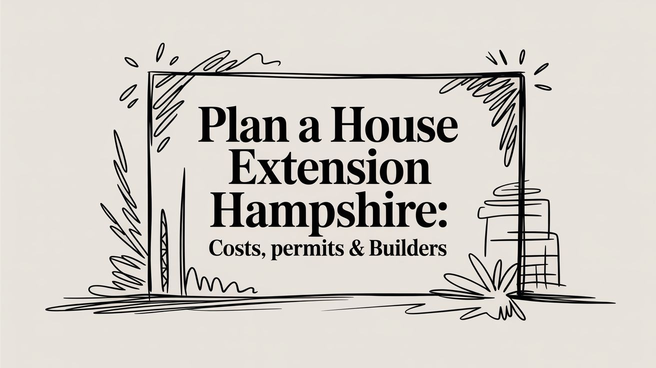 Plan a house extension hampshire: Costs, Permits & Builders
