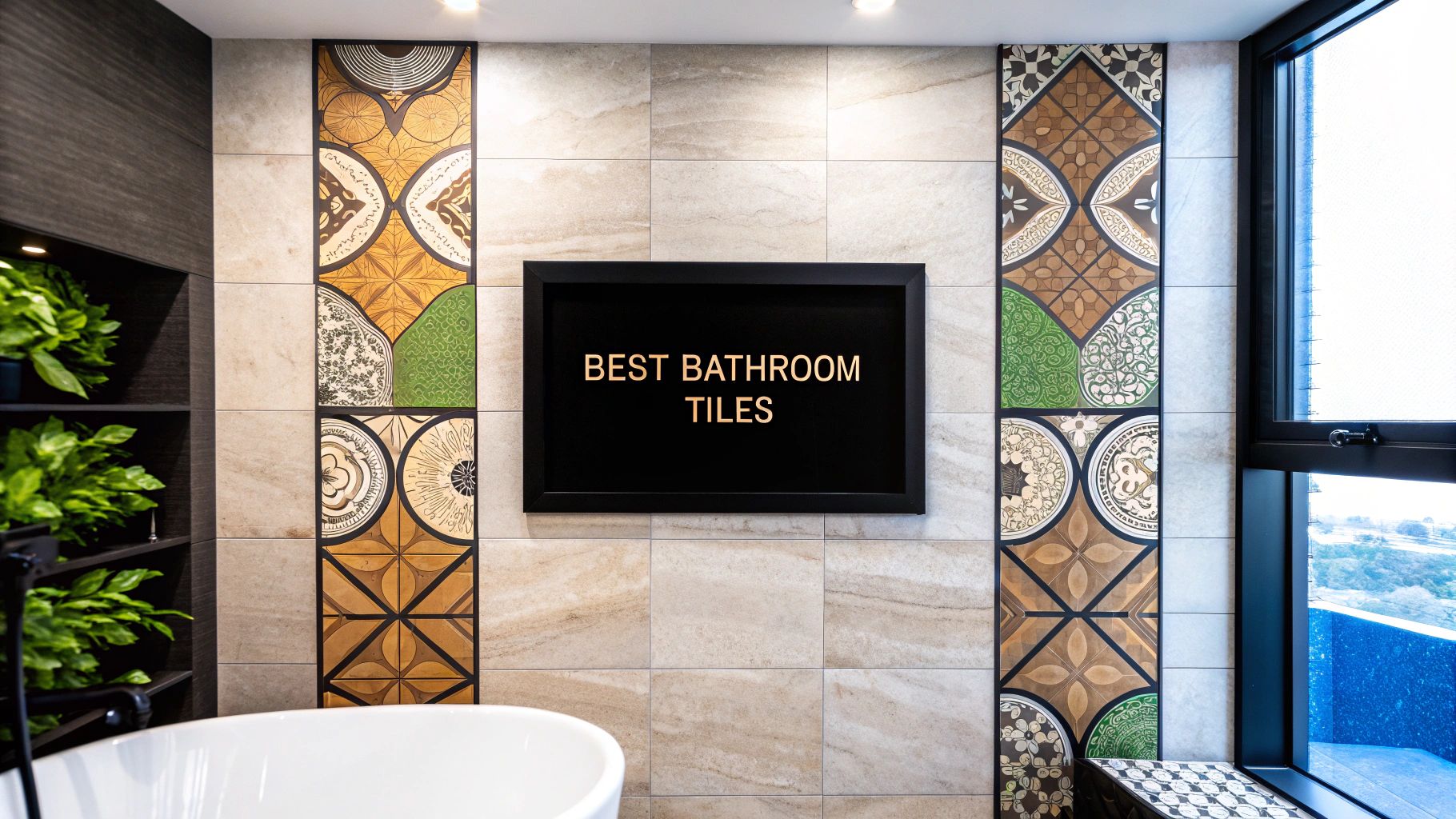 Choosing the Best Tiles for Bathroom Walls