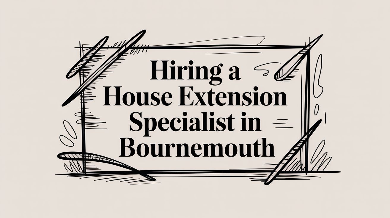 Your Expert House Extension Specialist in Bournemouth & Highcliffe