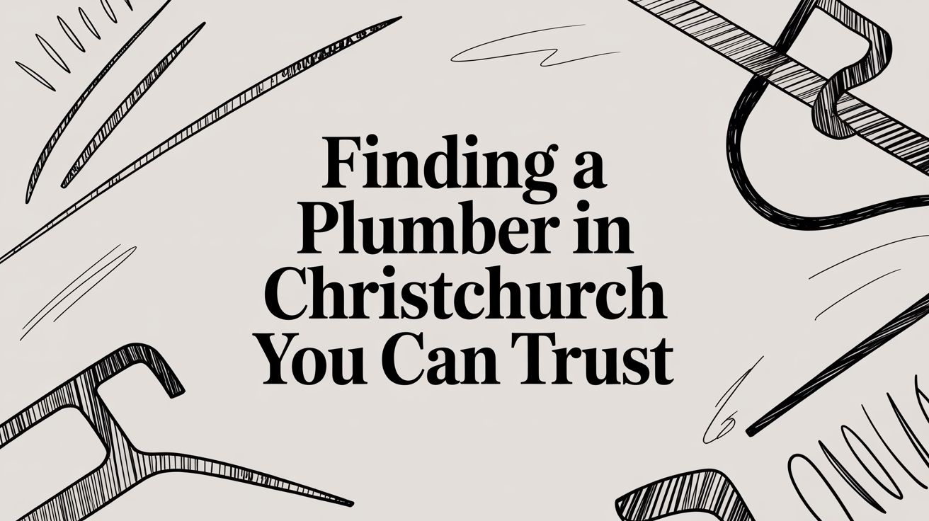 Finding a Plumber in Christchurch You Can Trust