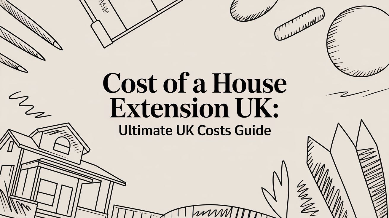 cost of a house extension uk: Ultimate UK costs guide