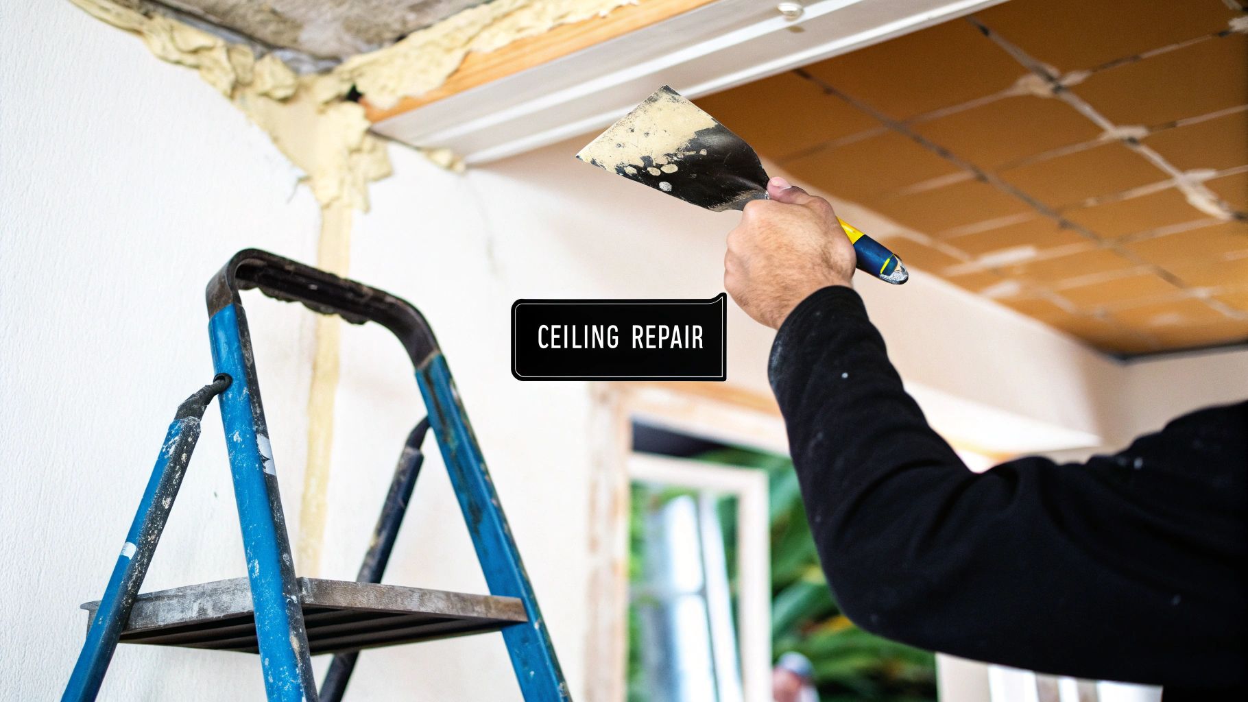 How to Repair Cracked Ceiling Plaster Like a Pro