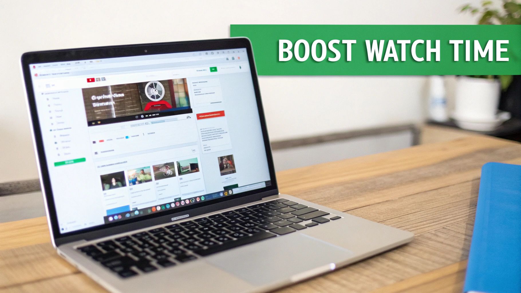 A person pointing at a YouTube video progress bar with chapter markers visible, illustrating the concept of timestamps.