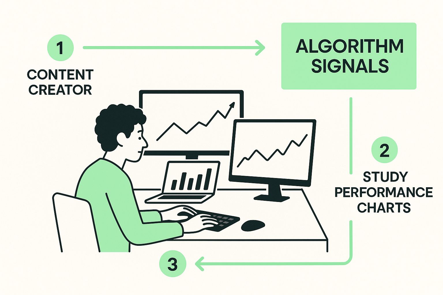 Infographic about youtube video rankings