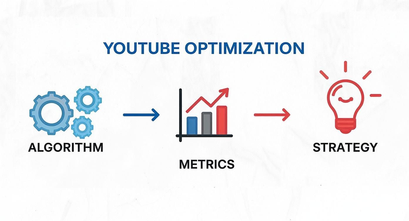 Infographic about optimize video for youtube