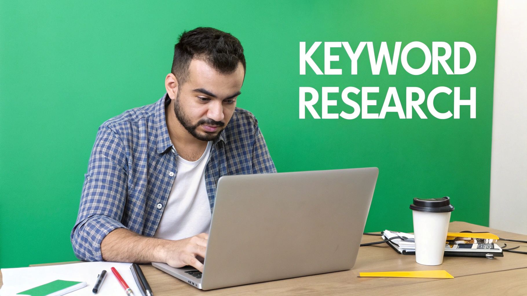 Two people planning video content on a whiteboard