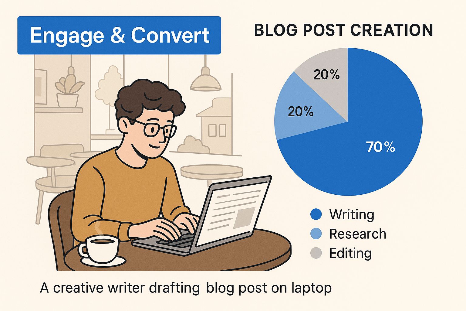 Infographic about content marketing for small business