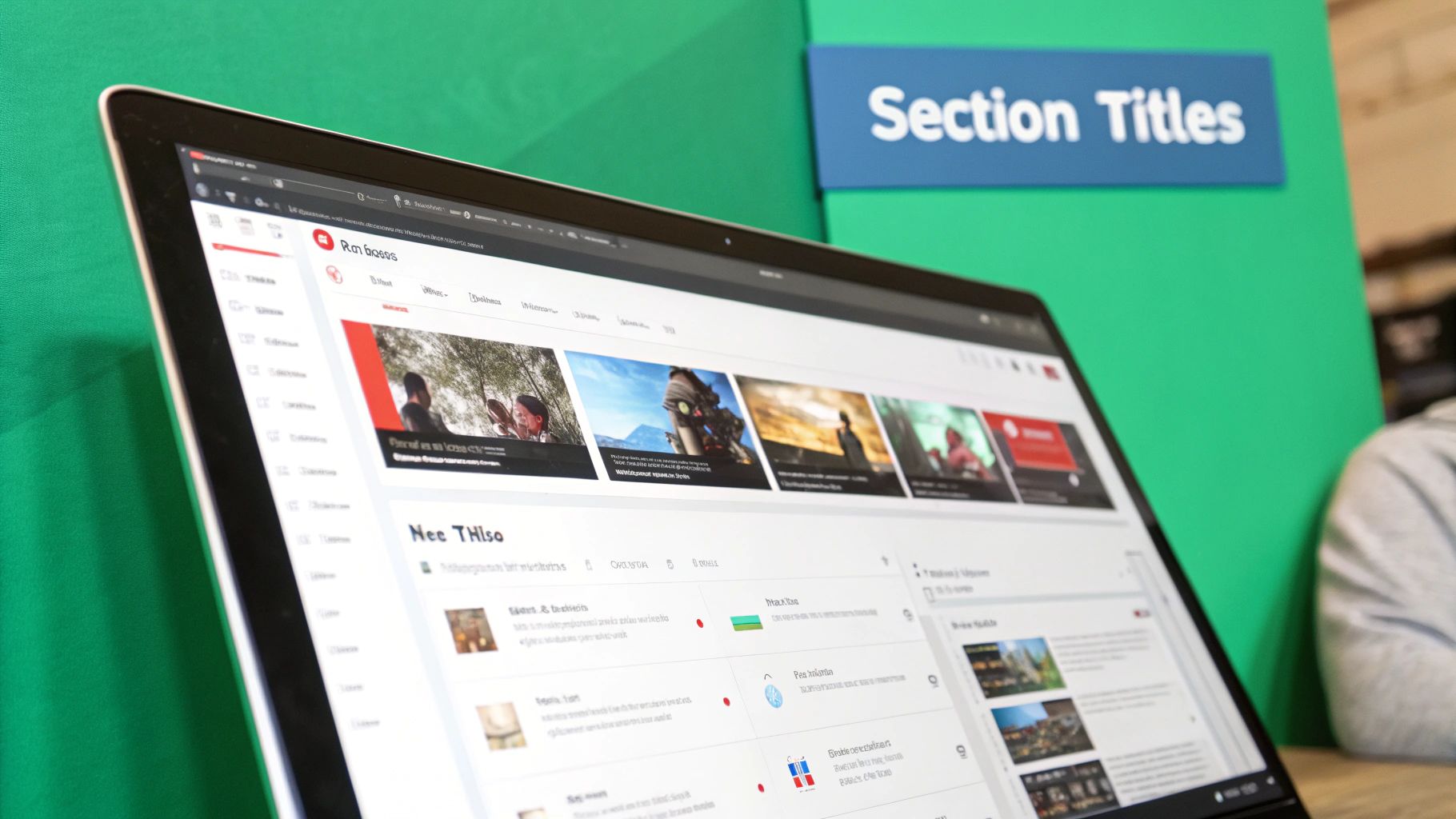 Channel sections example