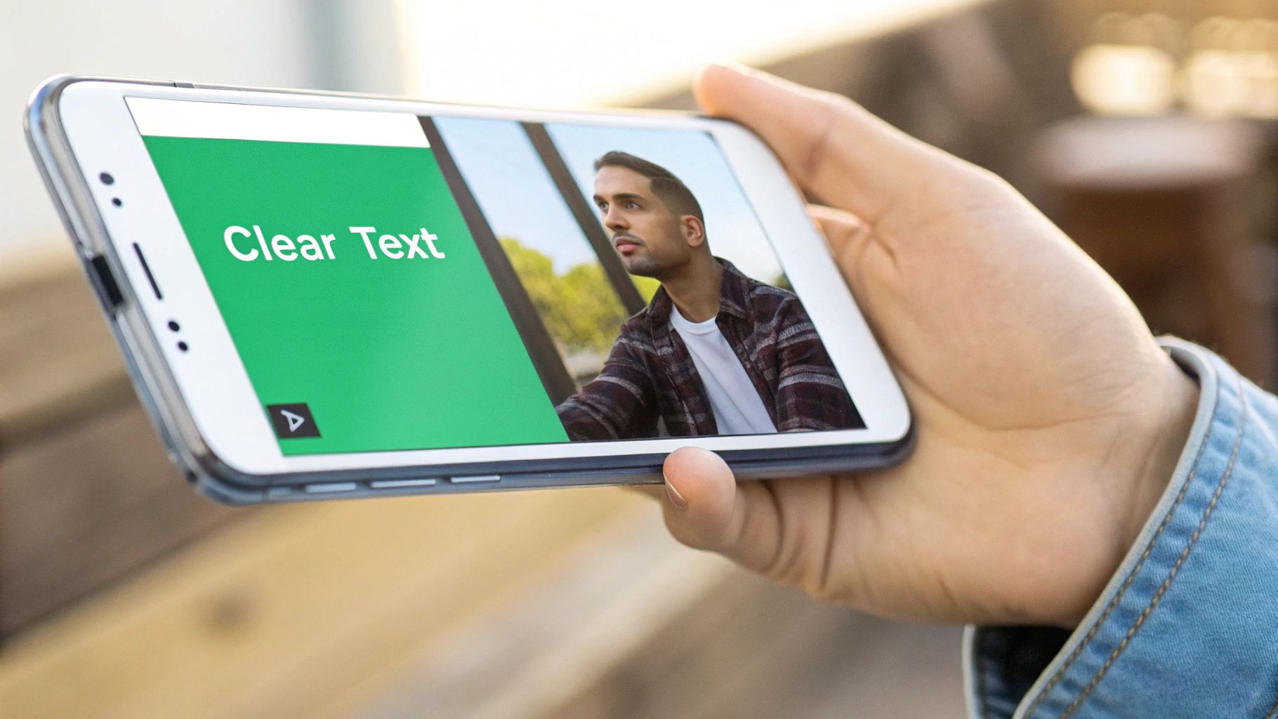 Clear, Readable Text Overlay
