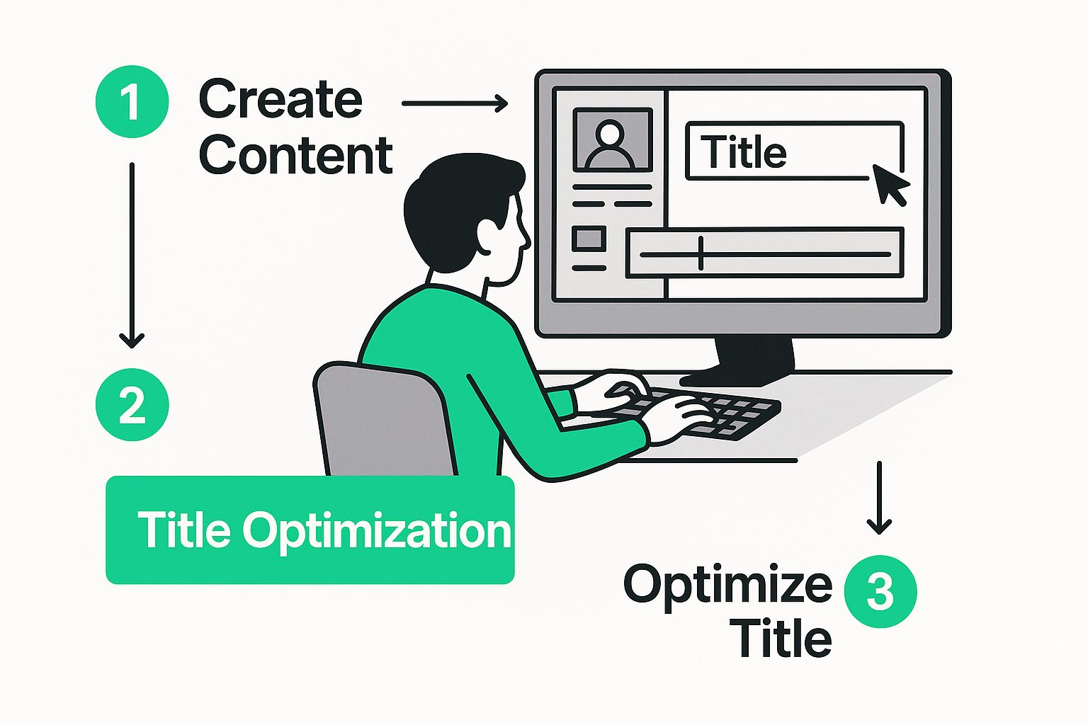 Infographic about how to rank youtube video on google ai overview