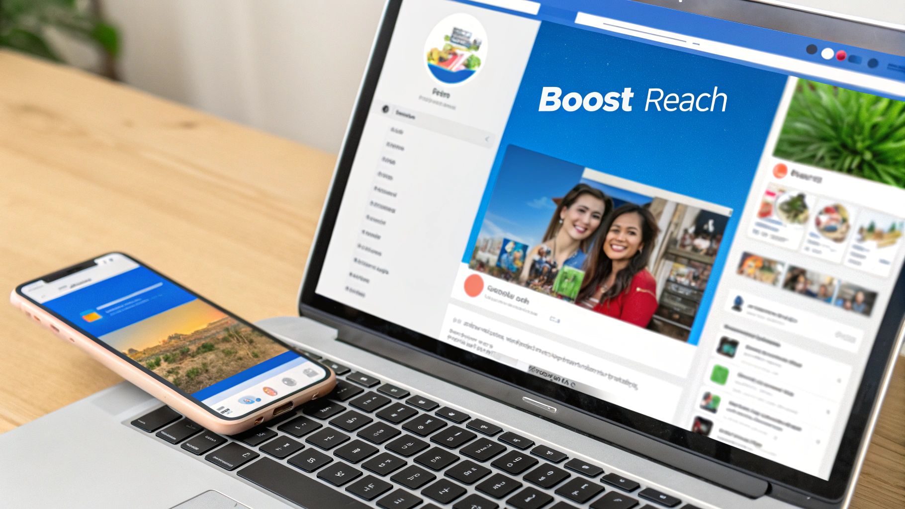 Smart brands cross-posting on social media