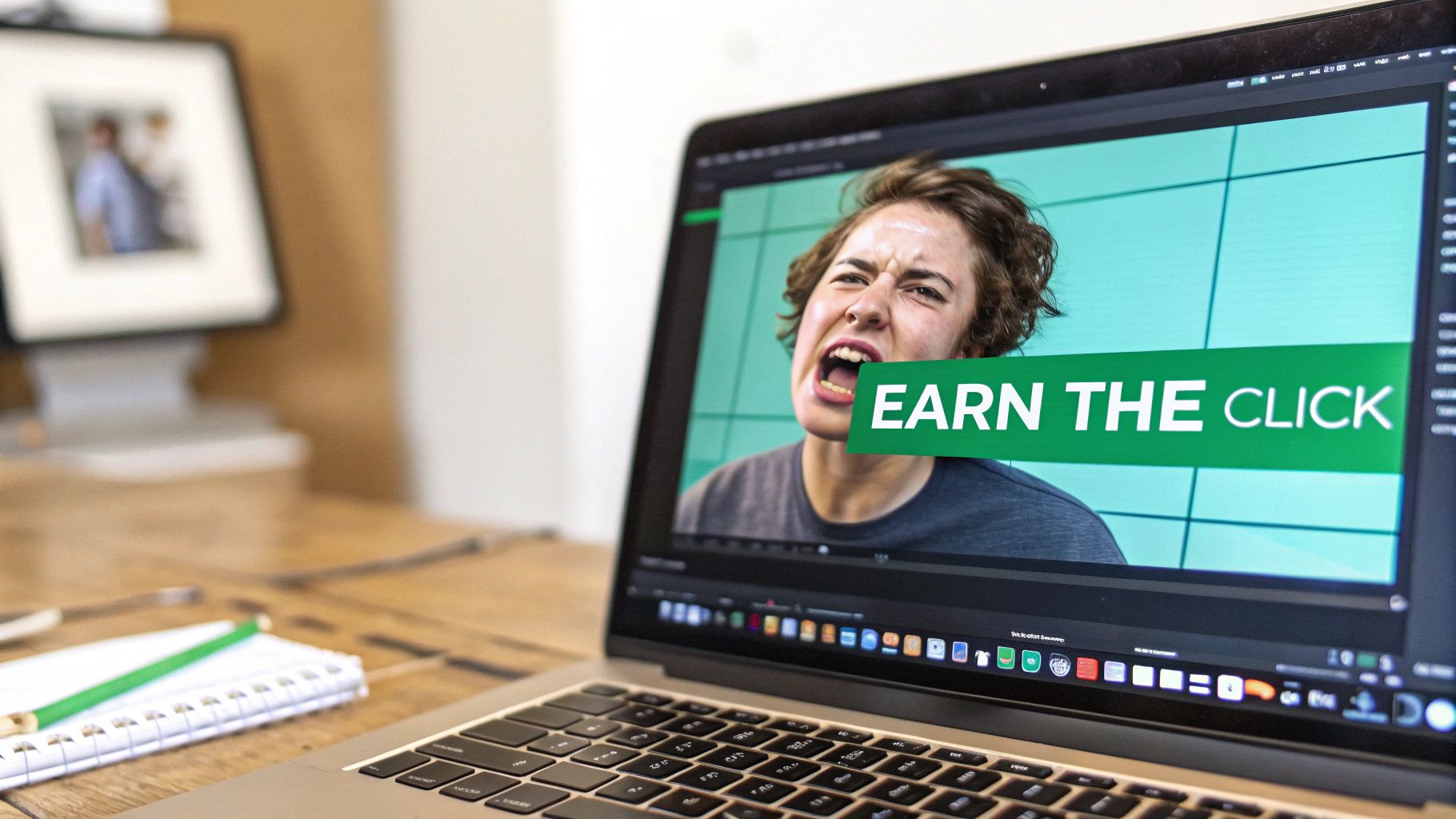 A collage of visually appealing YouTube thumbnail examples from Canva