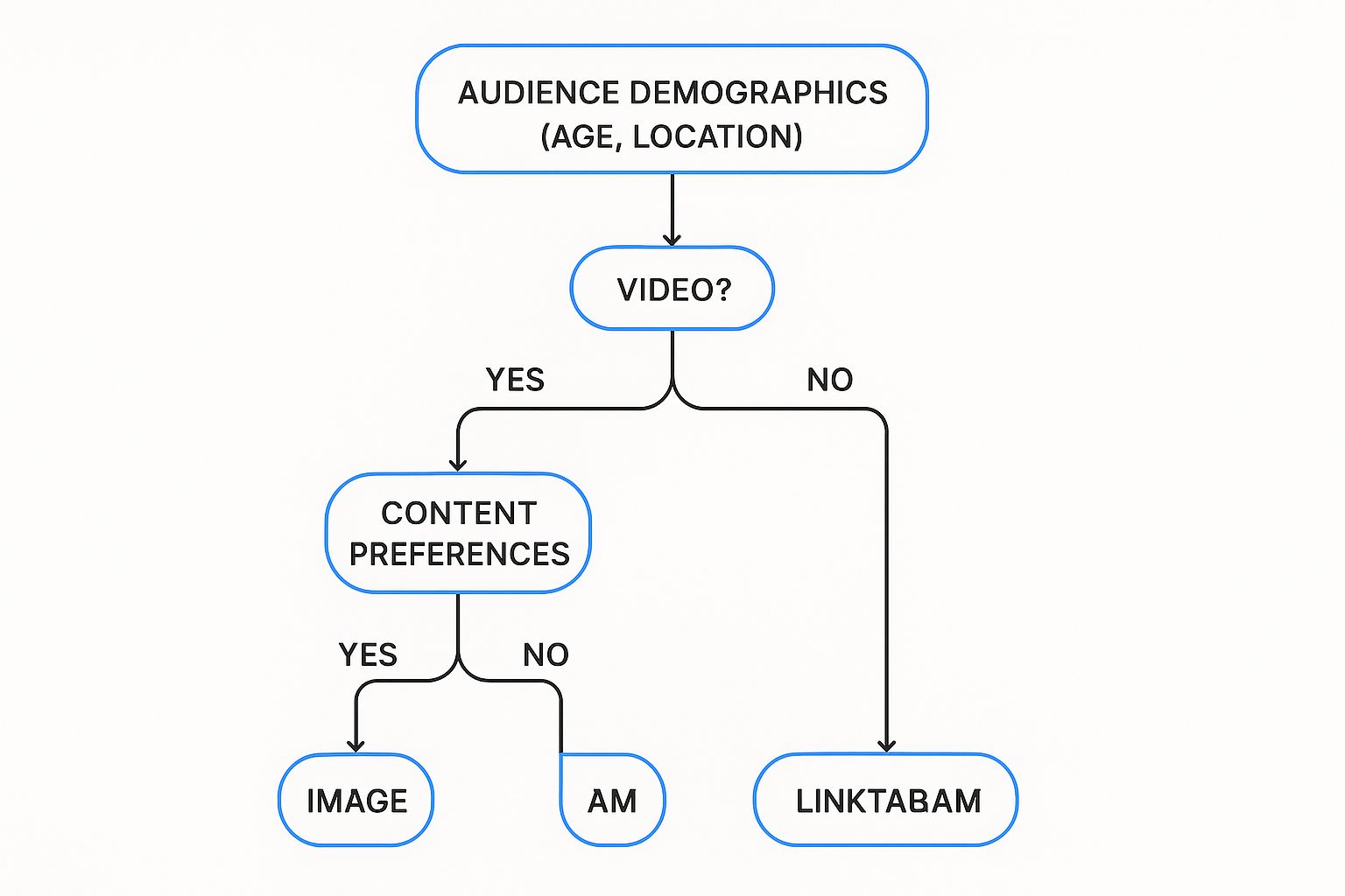 Infographic about social media strategy plan