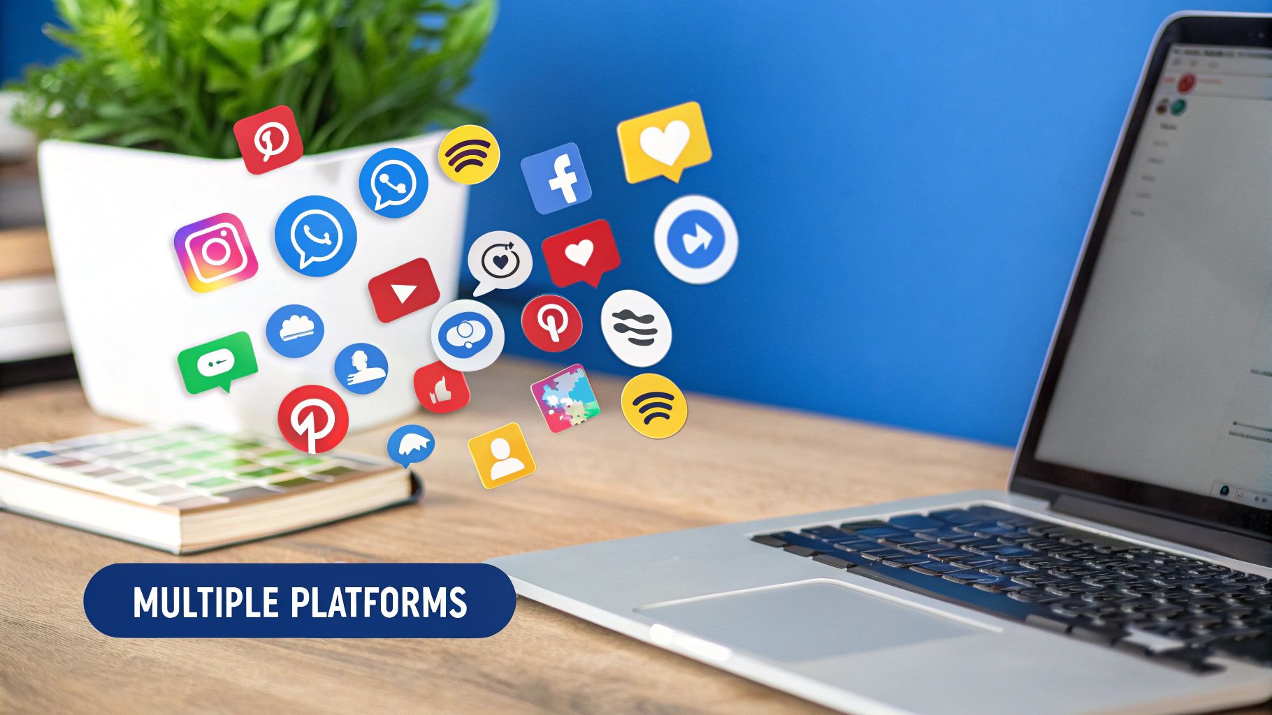 Creating content for crossposting on social media