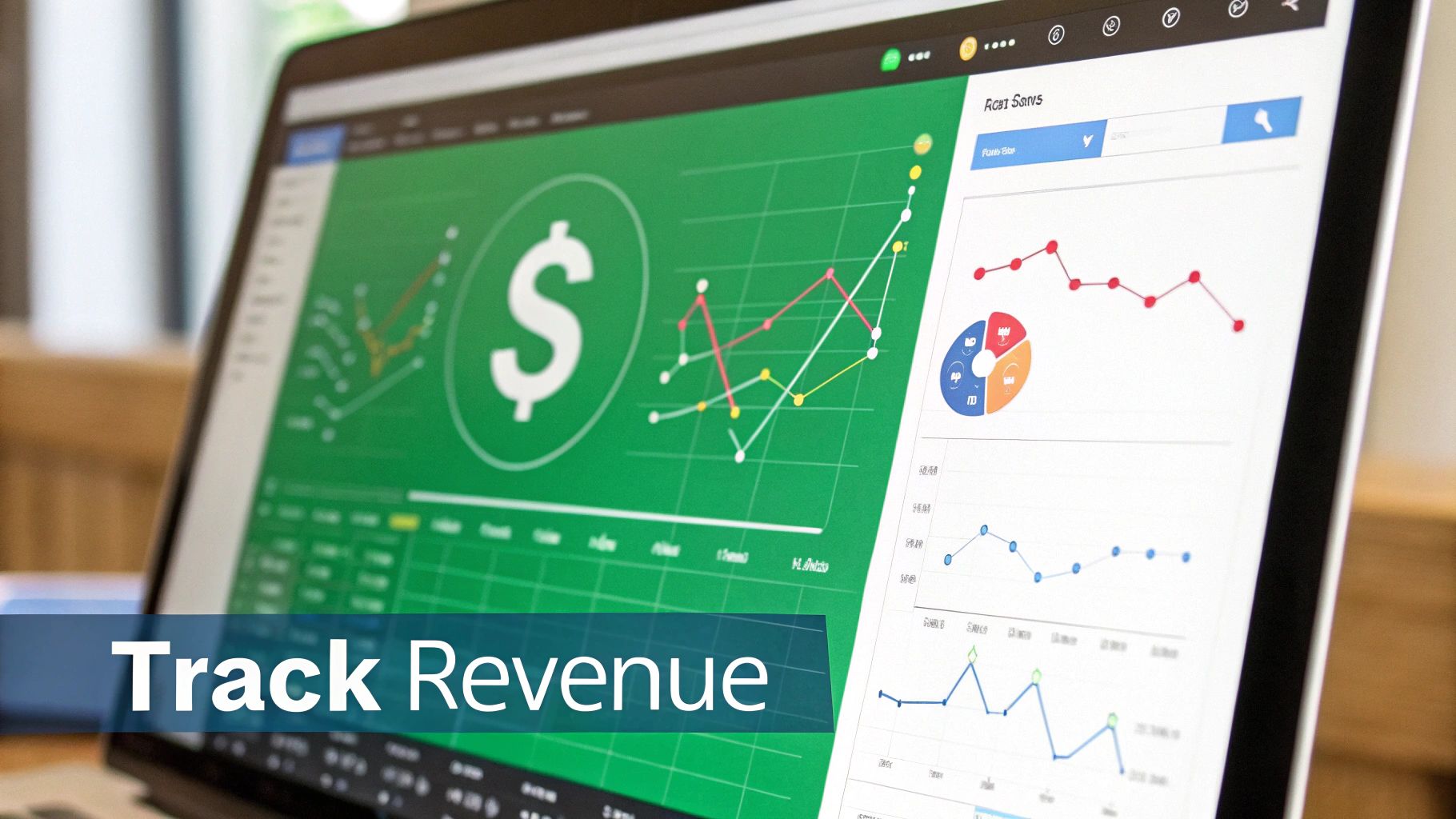 A screenshot of Google Analytics showing user journey tracking and conversion paths, illustrating how to connect content to revenue.