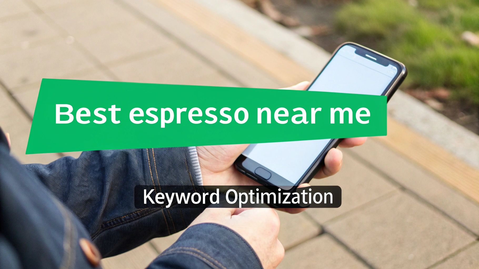 A close-up shot of a keyboard with the letter 'S', 'E', 'O' highlighted in blue, representing SEO and keyword optimization.