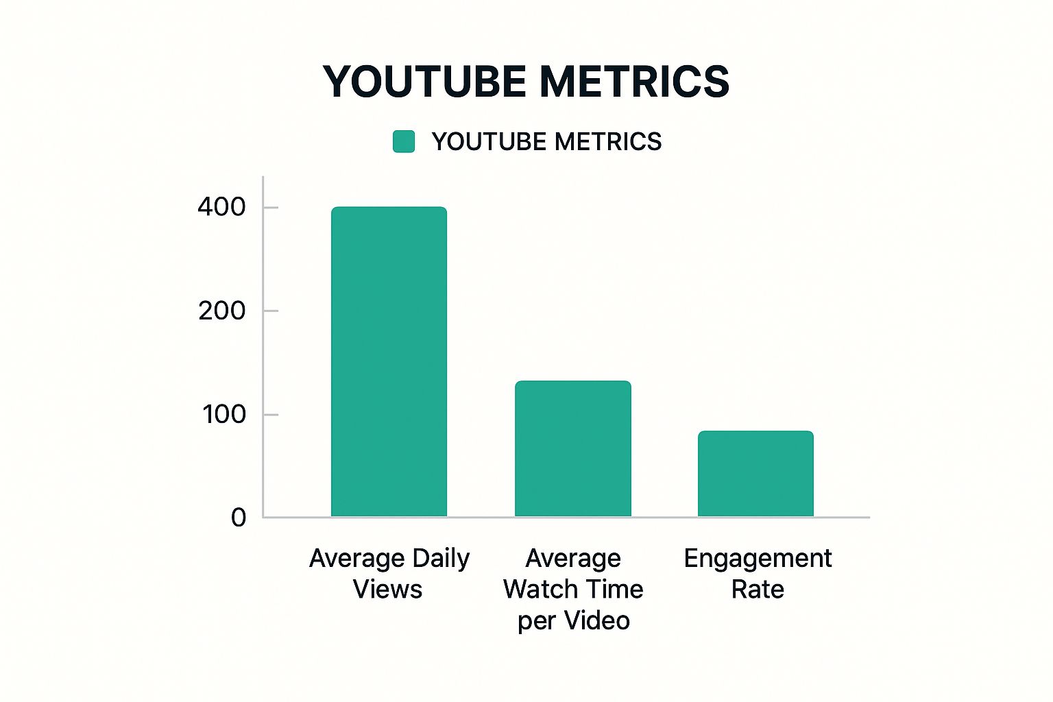 Infographic about youtube rank tracking