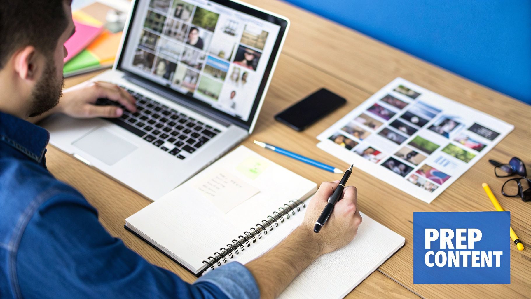 People cross-posting on social media