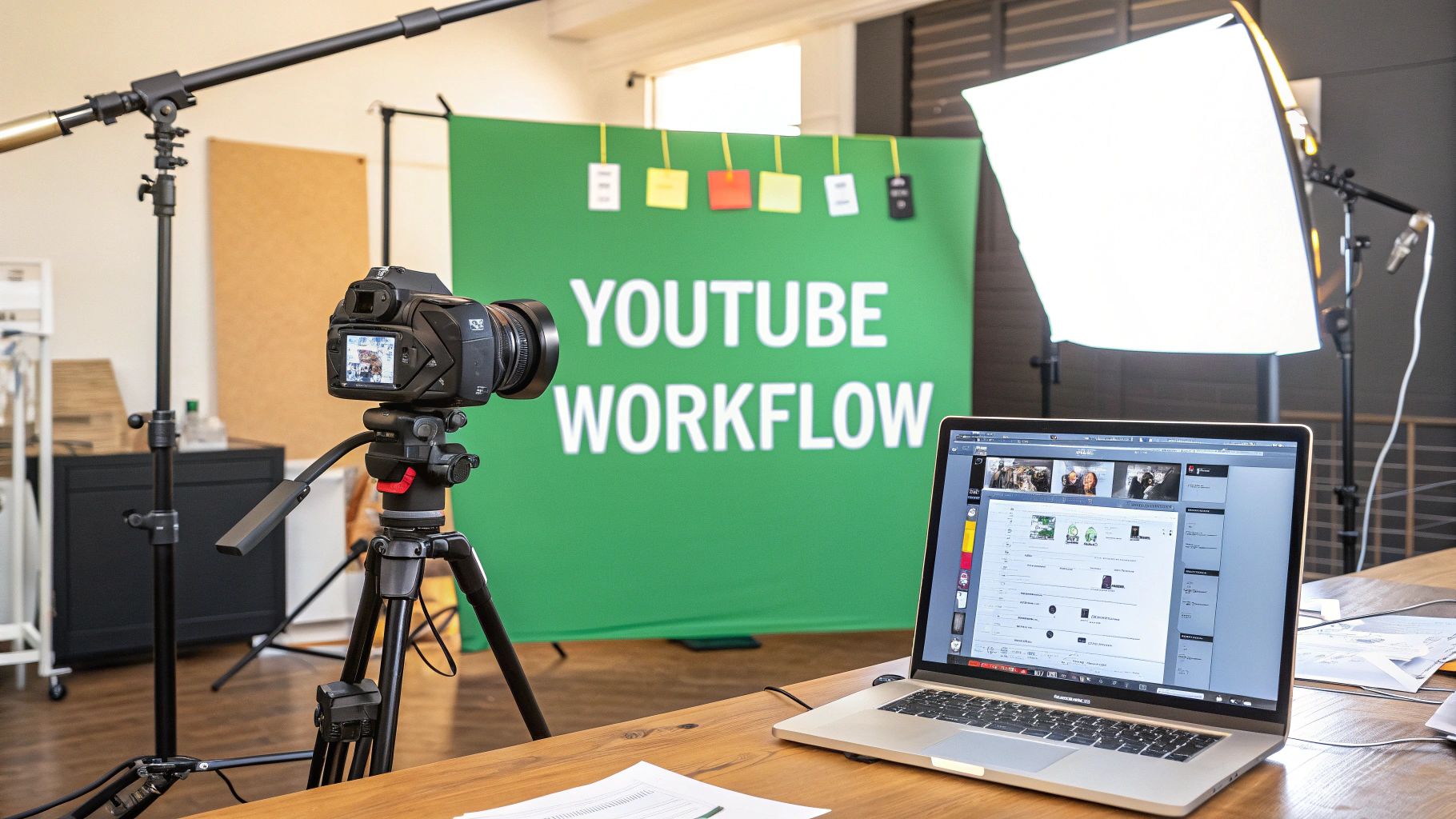 Your YouTube Video Production Workflow Guide