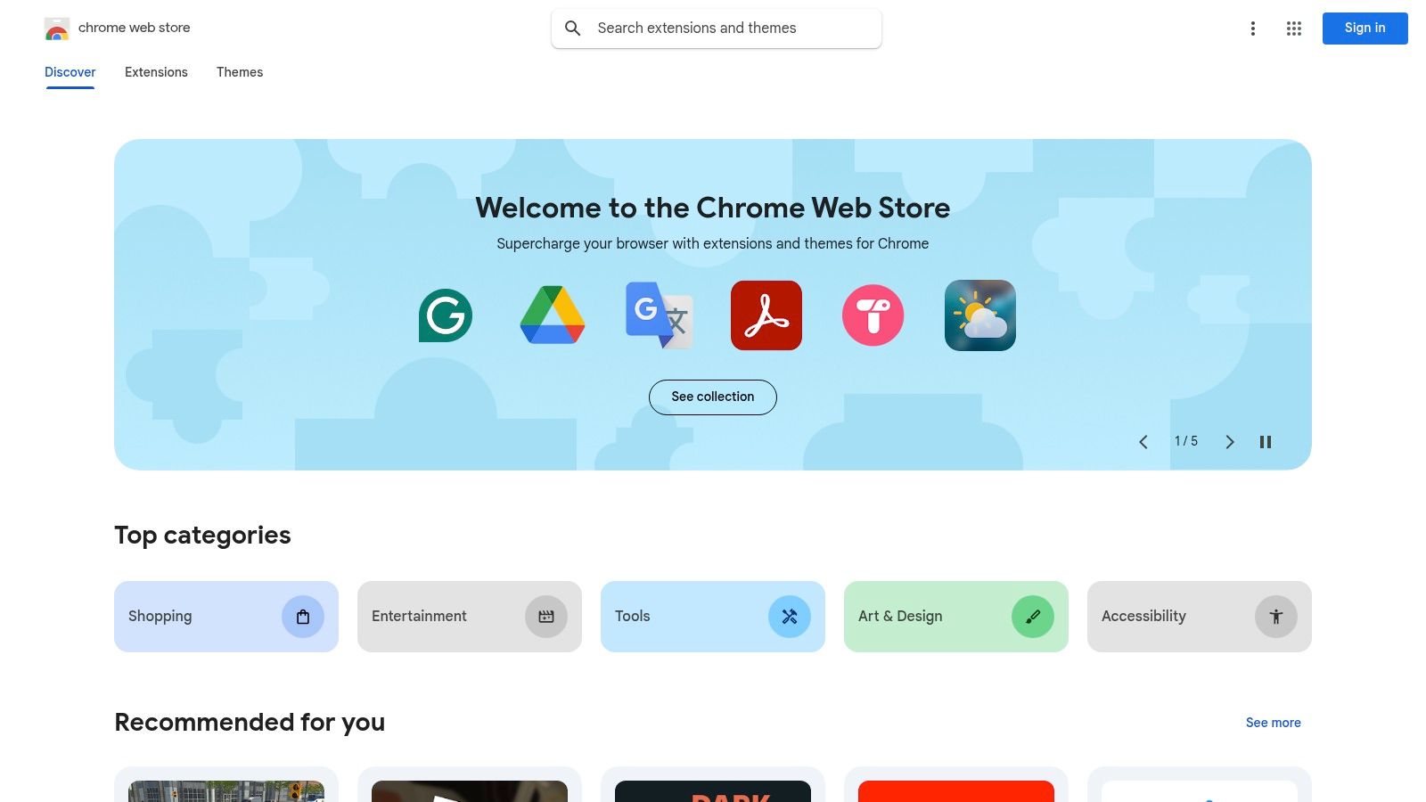 Chrome Web Store