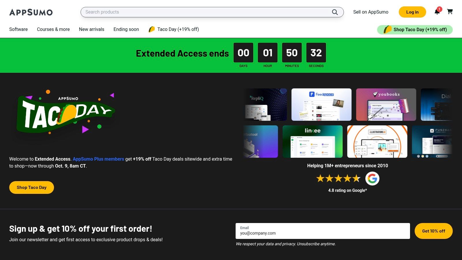 AppSumo – AI/SEO Software Deals Marketplace