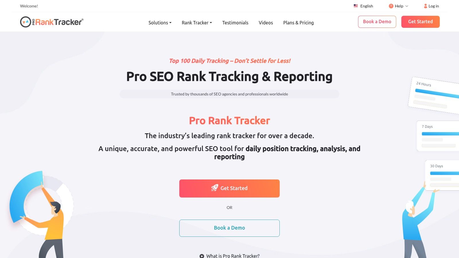 ProRankTracker rank analytics and reporting