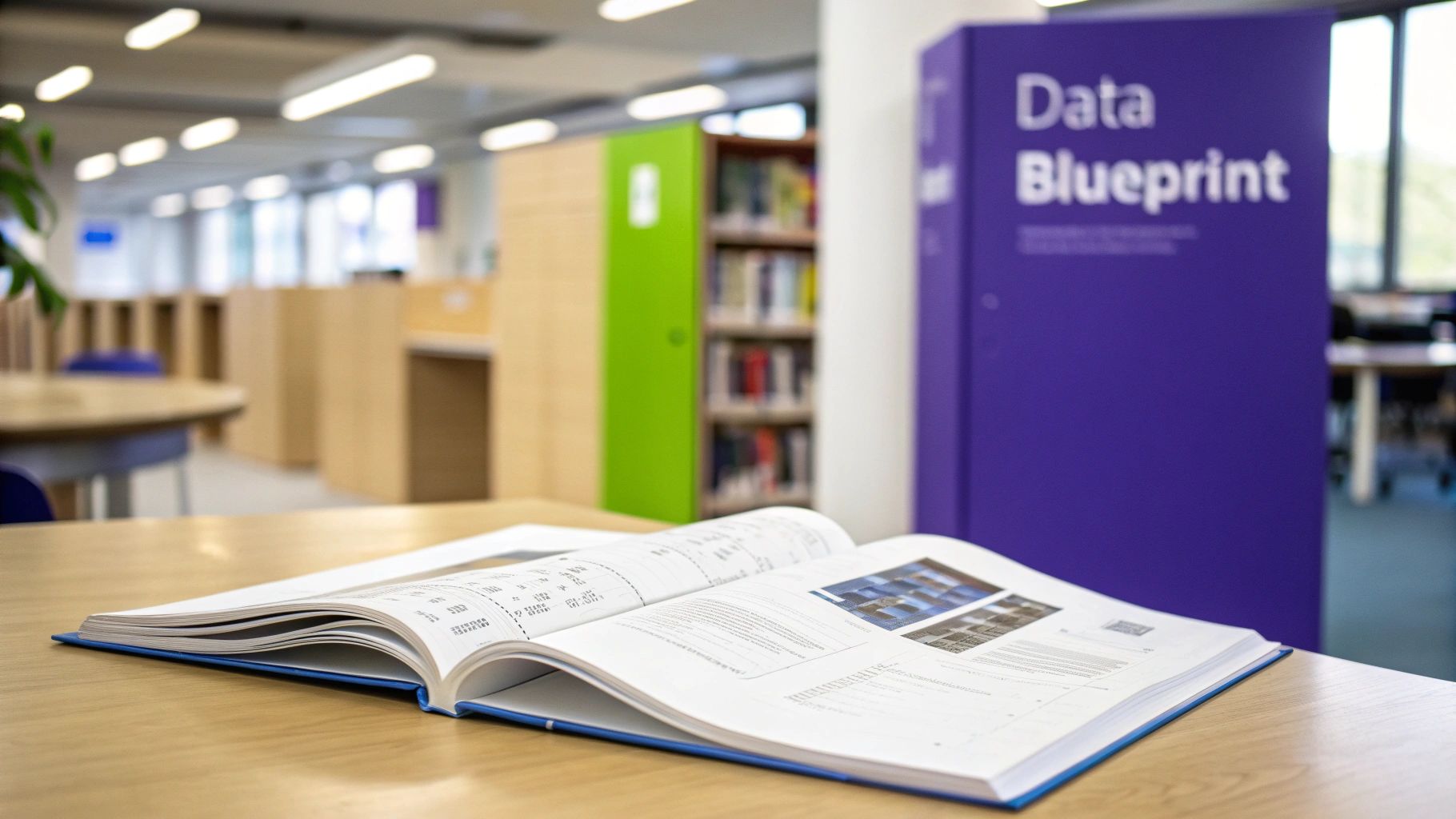 An abstract visual representing the structure and relationships within a data model.