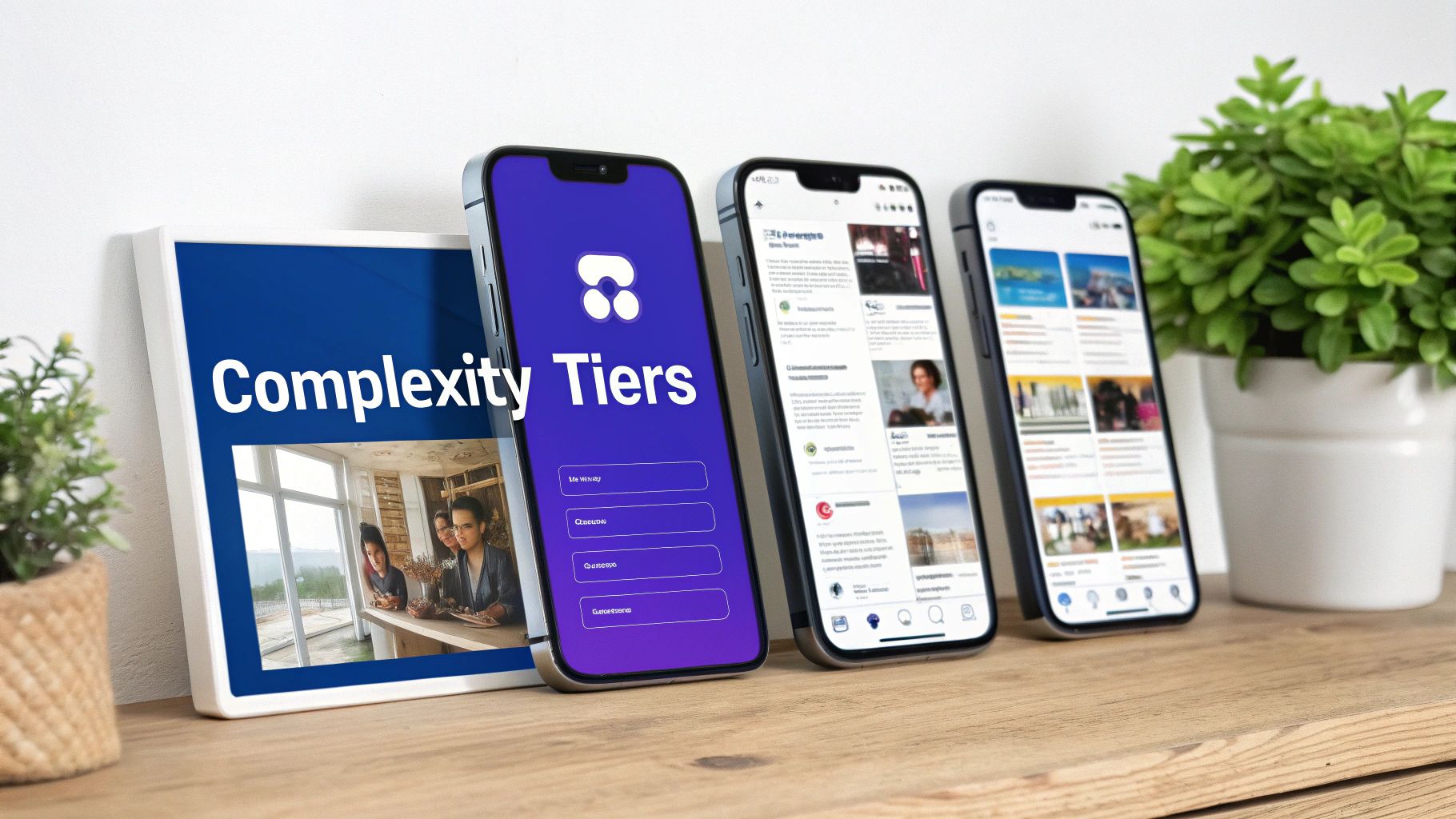 A developer working on a Flutter application, showcasing cross-platform efficiency.