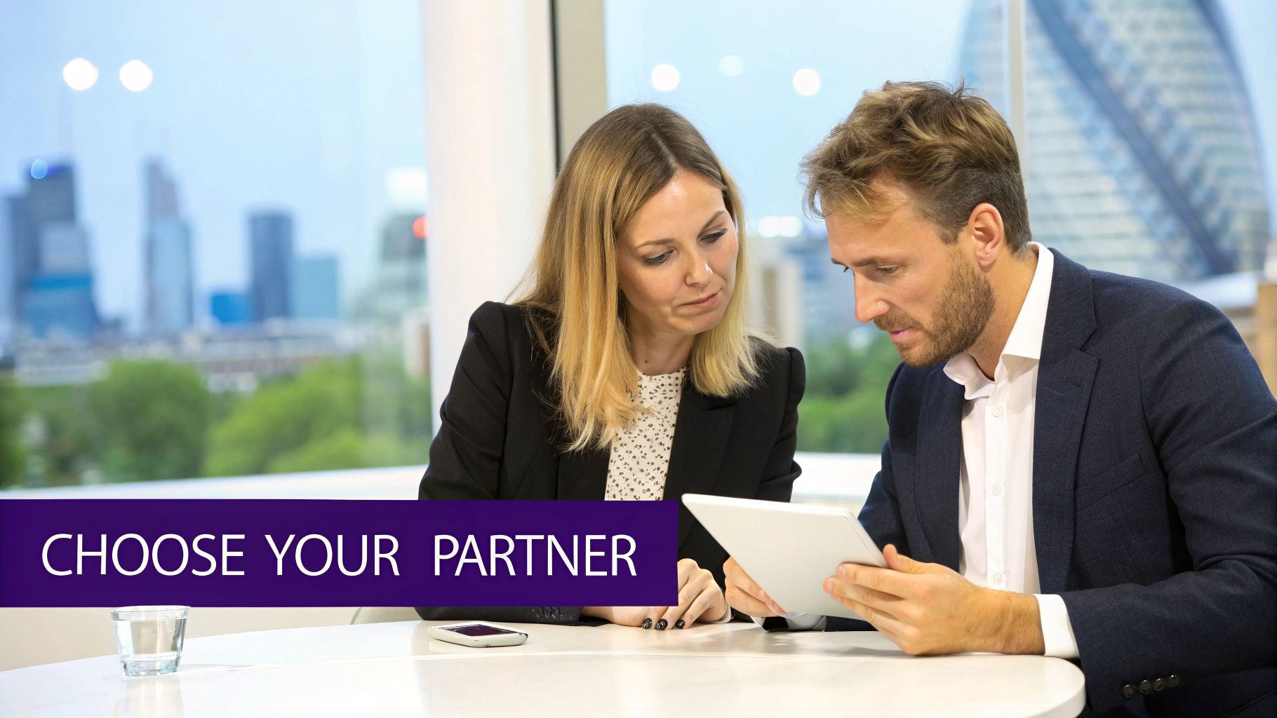 A team of app developers collaborating on a project in a modern London office.