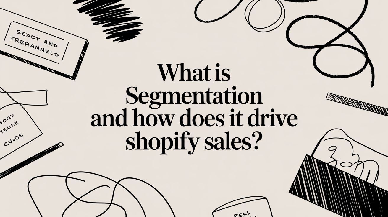 What Is Segmentation and How Does It Drive Shopify Sales?
