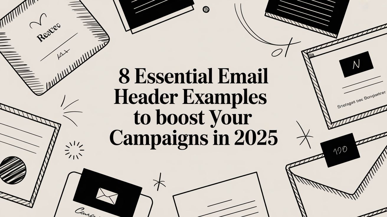 8 Essential Email Header Examples to Boost Your Campaigns in 2025