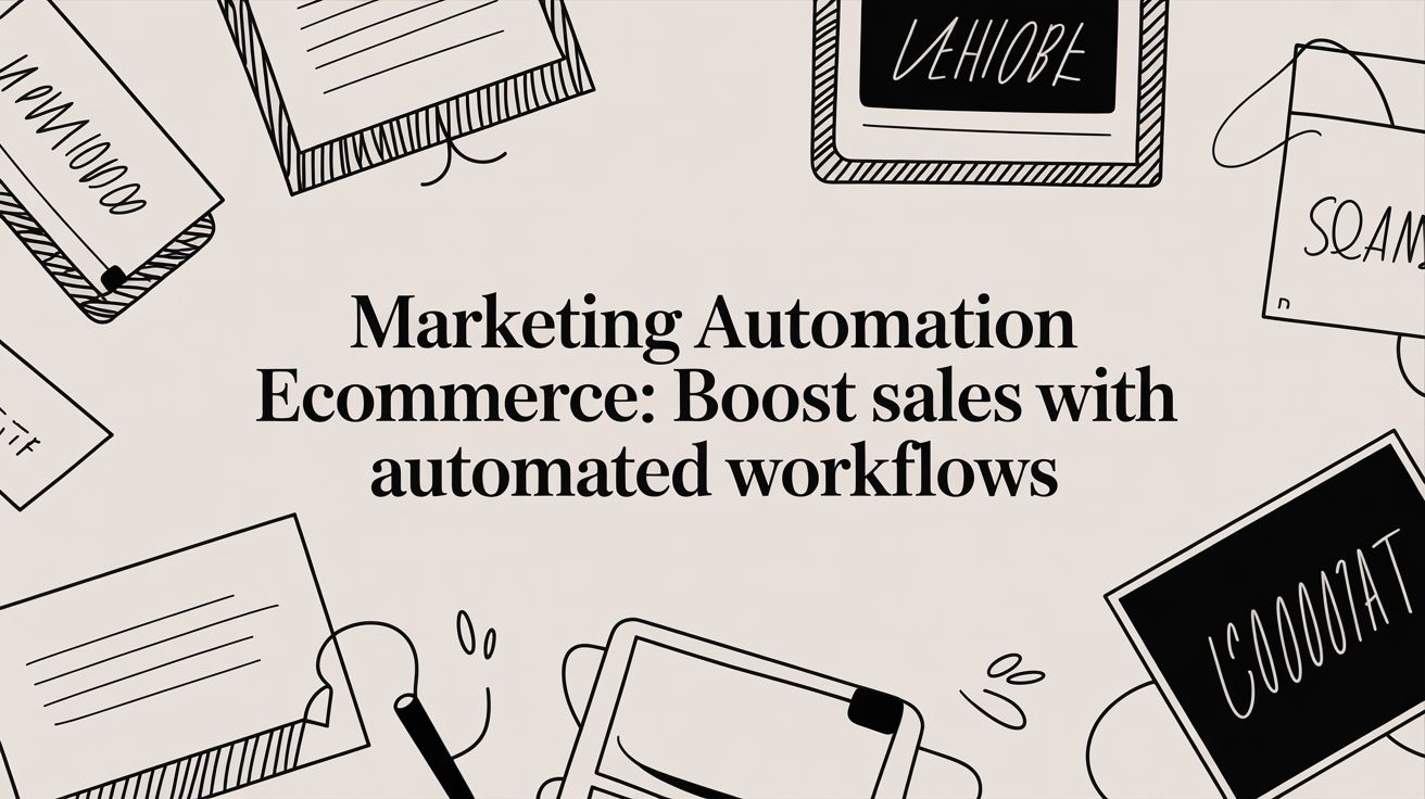 Marketing Automation Ecommerce: Boost Sales with Automated Workflows
