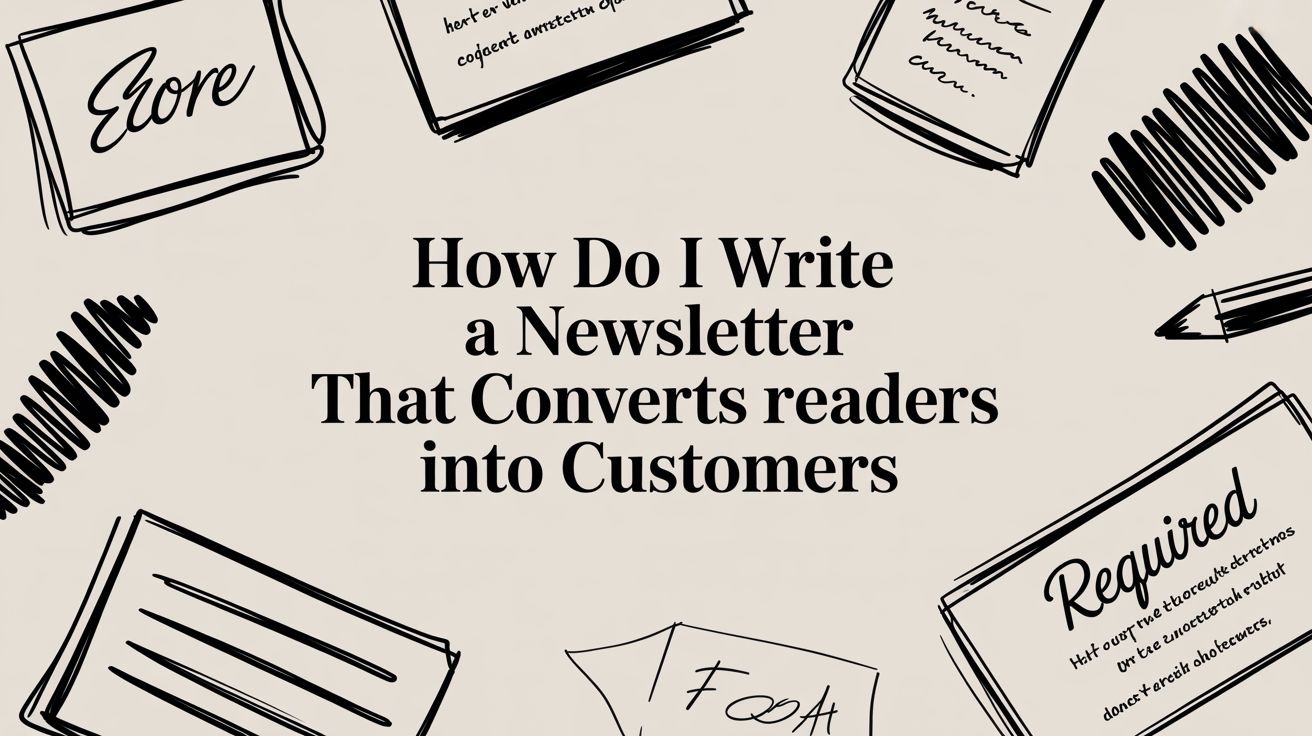 How Do I Write a Newsletter That Converts Readers Into Customers
