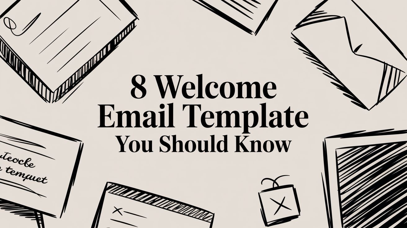 8 Welcome email template You Should Know