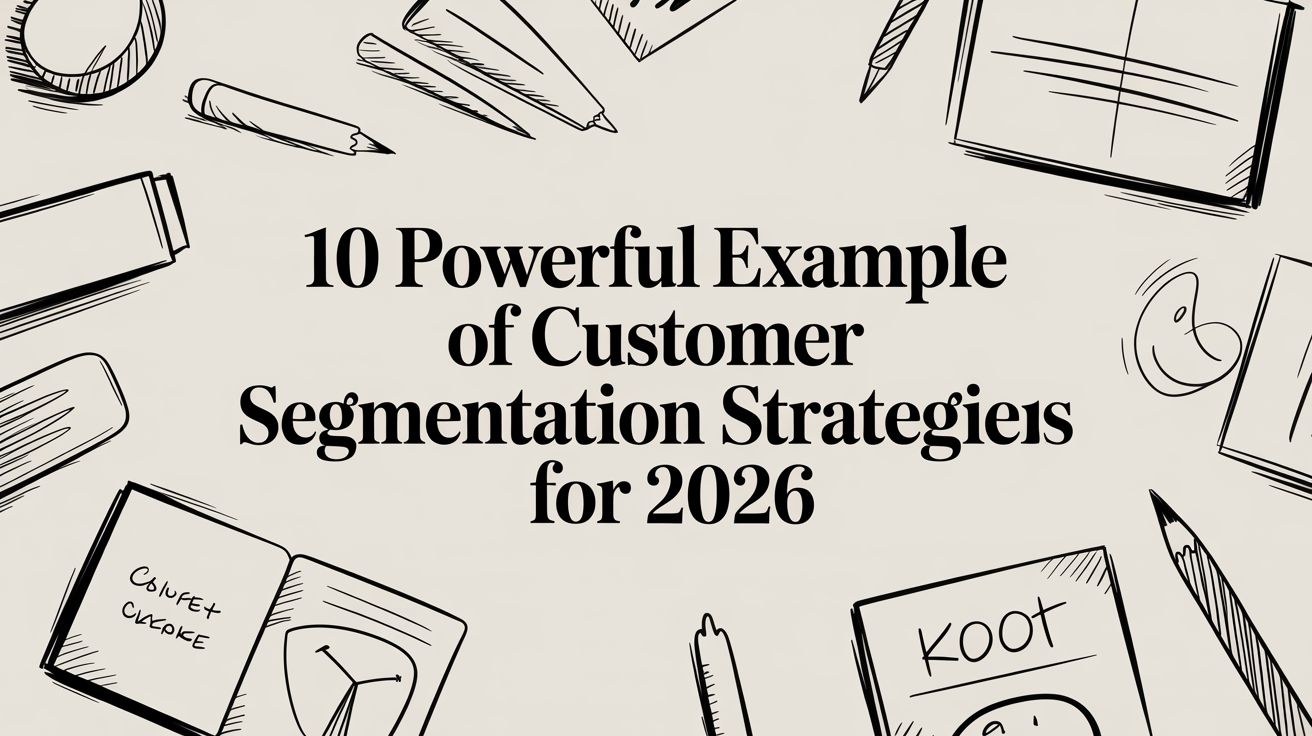 10 Powerful Example of Customer Segmentation Strategies for 2026