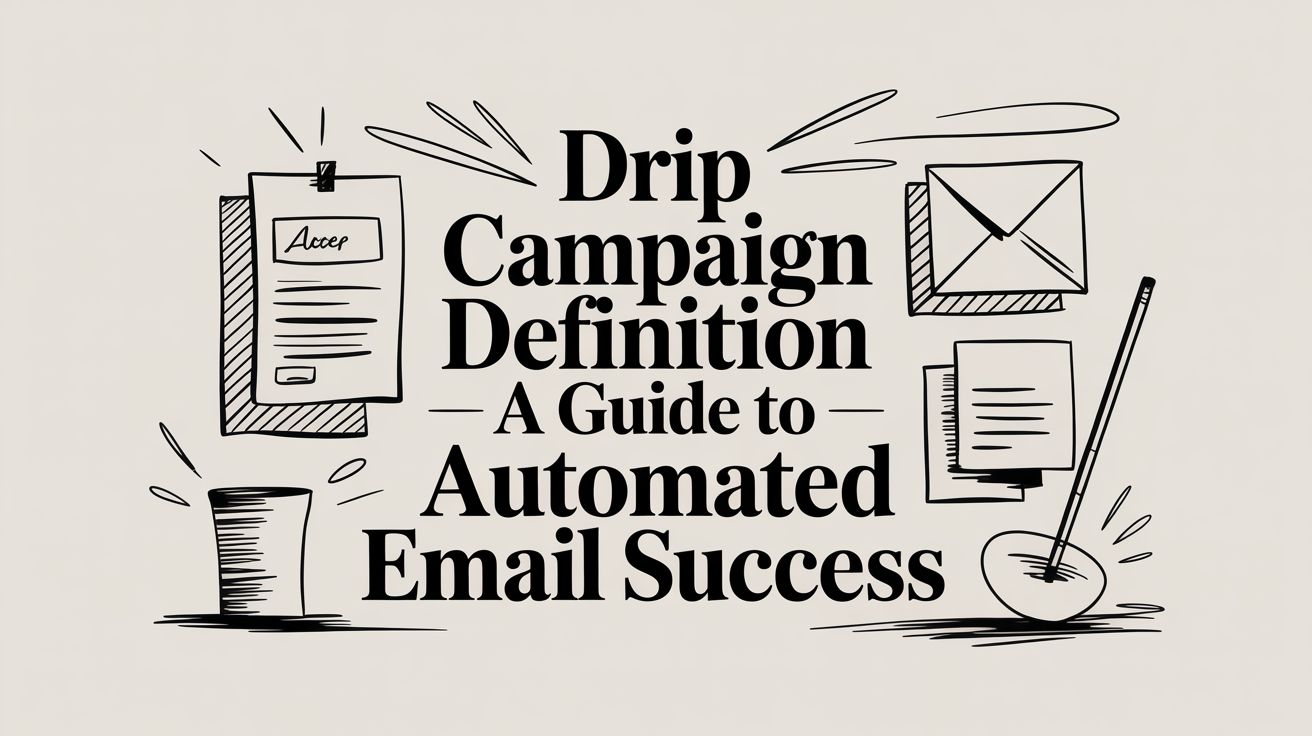 Drip Campaign Definition A Guide to Automated Email Success