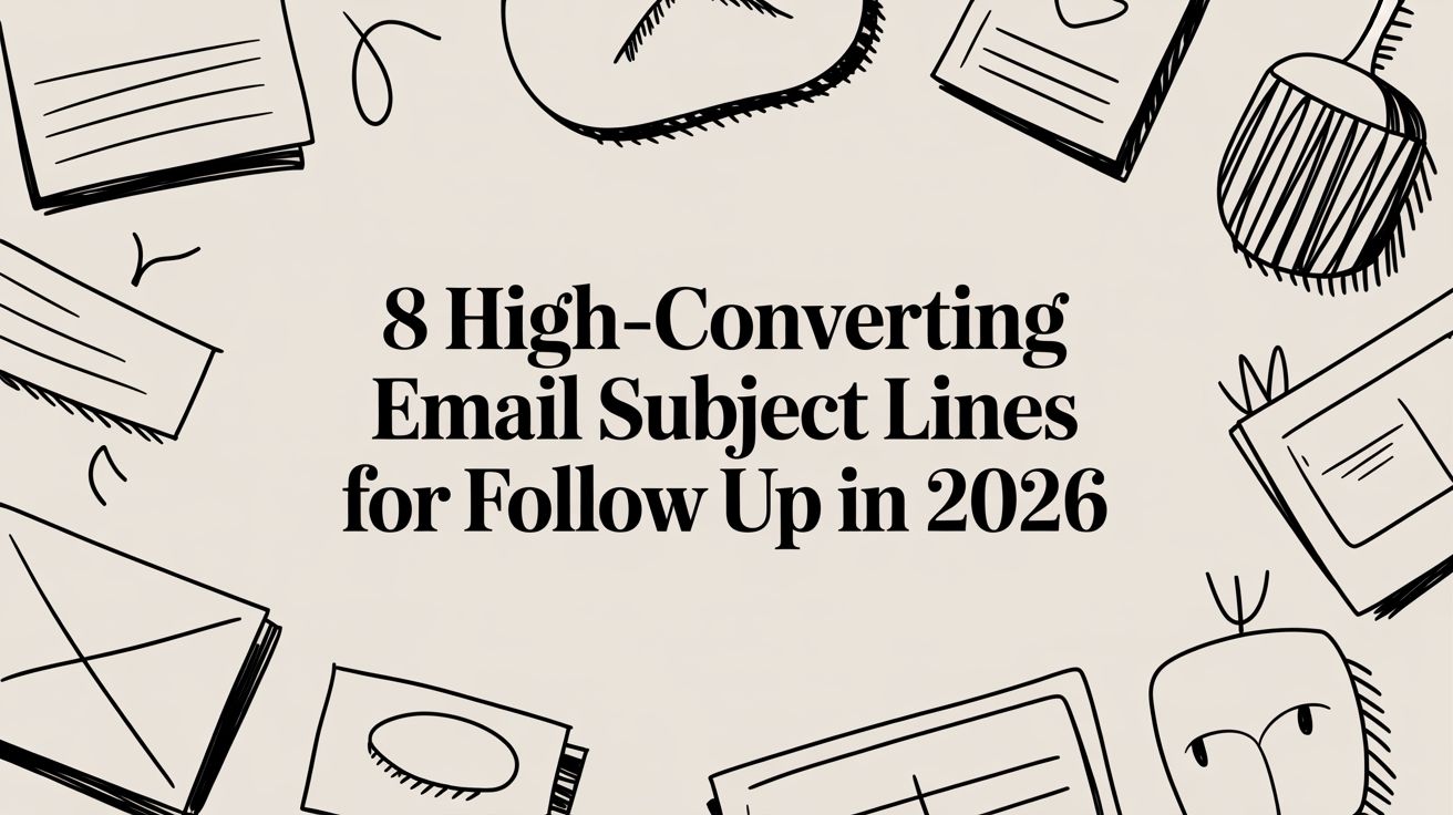 8 High-Converting Email Subject Lines for Follow Up in 2026