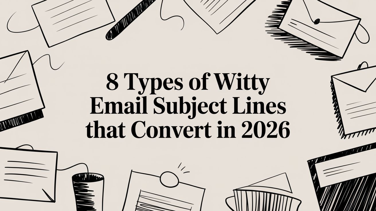 8 Types of Witty Email Subject Lines That Convert in 2026