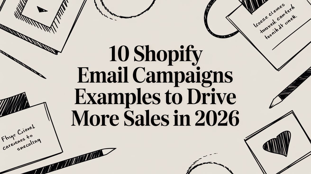 10 Shopify Email Campaigns Examples to Drive More Sales in 2026